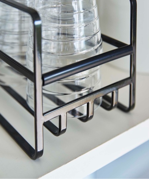 TIMELESS COMFORT（タイムレスコンフォート）の「tower　(タワー)　スリム　マグボトル＆コップラック（キッチン収納・レディース・ホワイト/ブラック・ONE SIZE）」の22枚目の写真