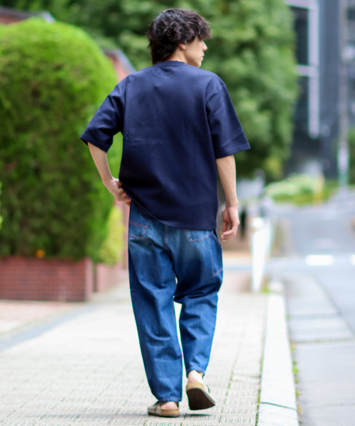 B.C STOCK(ベーセーストック)の「WIDE TAPERED PAINTER(デニムパンツ・メンズ・ネイビー/ブルー系その他・MEDIUM/LARGE/SMALL)」の19枚目の写真