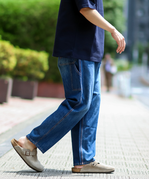 B.C STOCK(ベーセーストック)の「WIDE TAPERED PAINTER(デニムパンツ・メンズ・ネイビー/ブルー系その他・MEDIUM/LARGE/SMALL)」の18枚目の写真