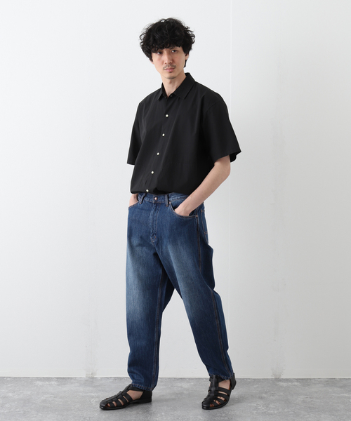B.C STOCK(ベーセーストック)の「WIDE TAPERED PAINTER(デニムパンツ・メンズ・ネイビー/ブルー系その他・MEDIUM/LARGE/SMALL)」の12枚目の写真