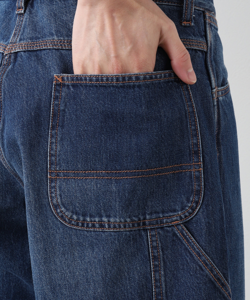 B.C STOCK(ベーセーストック)の「WIDE TAPERED PAINTER(デニムパンツ・メンズ・ネイビー/ブルー系その他・MEDIUM/LARGE/SMALL)」の6枚目の写真