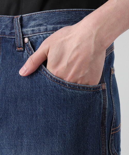 B.C STOCK(ベーセーストック)の「WIDE TAPERED PAINTER(デニムパンツ・メンズ・ネイビー/ブルー系その他・MEDIUM/LARGE/SMALL)」の5枚目の写真