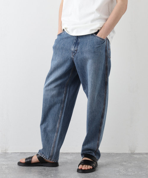 B.C STOCK(ベーセーストック)の「WIDE TAPERED PAINTER(デニムパンツ・メンズ・ネイビー/ブルー系その他・MEDIUM/LARGE/SMALL)」の21枚目の写真