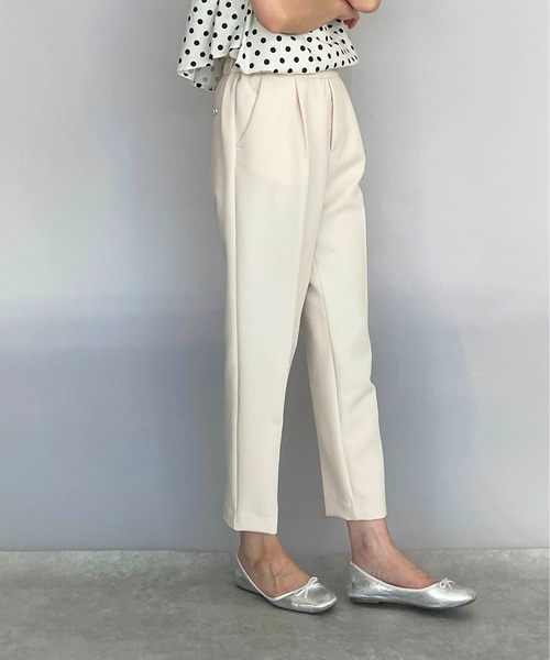 PICCIN PERLA（ピッチンペルラ）の「【セットアップ可能】後ろポケットパールパンツ（その他パンツ・レディース・ブラック/ネイビー/アイボリー・S/M）」の16枚目の写真
