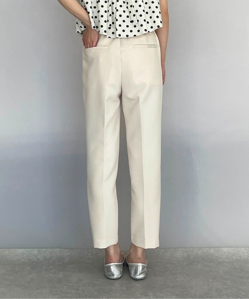 PICCIN PERLA（ピッチンペルラ）の「【セットアップ可能】後ろポケットパールパンツ（その他パンツ・レディース・ブラック/ネイビー/アイボリー・S/M）」の17枚目の写真