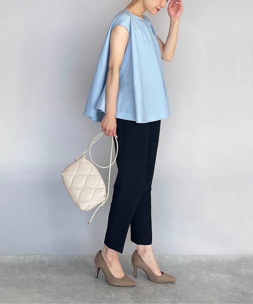 PICCIN PERLA（ピッチンペルラ）の「【セットアップ可能】後ろポケットパールパンツ（その他パンツ・レディース・ブラック/ネイビー/アイボリー・S/M）」の13枚目の写真