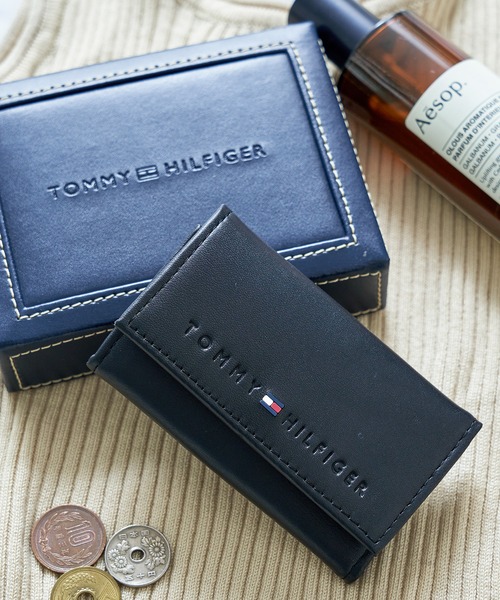 TOMMY HILFIGER(トミーヒルフィガー)の「【TOMMY HILFIGER】Wellesley/キーケース(キーケース/キーアクセサリー・メンズ・ブラウン/ブラック・FREE)」の2枚目の写真