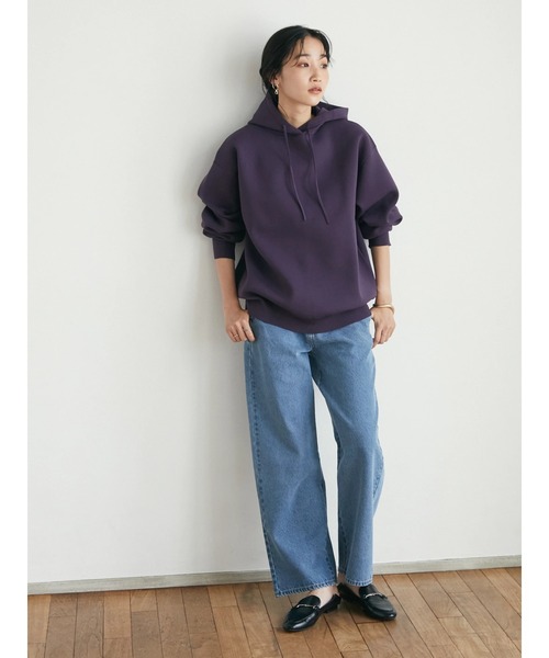 CRAFT STANDARD BOUTIQUE（クラフトスタンダードブティック）の「セミワイドパンツ　＊◆（デニムパンツ・レディース・ダークインディゴブルー/ライトインディゴブルー・S/M/L）」の5枚目の写真