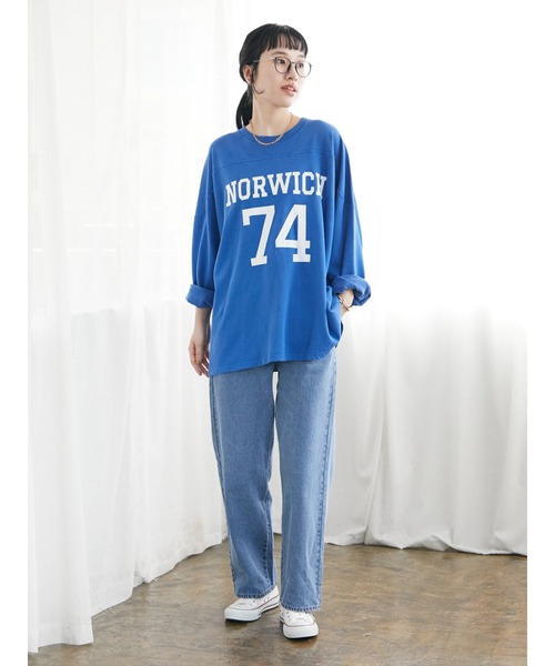 CRAFT STANDARD BOUTIQUE（クラフトスタンダードブティック）の「セミワイドパンツ　＊◆（デニムパンツ・レディース・ダークインディゴブルー/ライトインディゴブルー・S/M/L）」の9枚目の写真