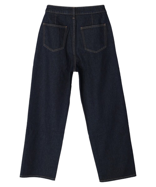CRAFT STANDARD BOUTIQUE（クラフトスタンダードブティック）の「セミワイドパンツ　＊◆（デニムパンツ・レディース・ダークインディゴブルー/ライトインディゴブルー・S/M/L）」の19枚目の写真
