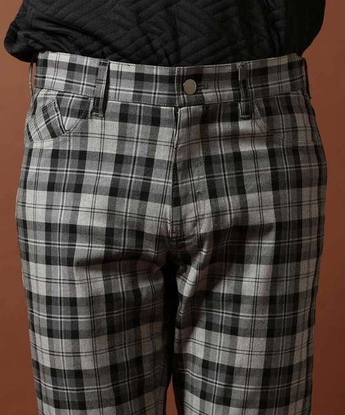 MK MICHEL KLEIN HOMME (エムケーミッシェルクランオム)の「チェックパンツ(チノパンツ・メンズ・グレー/レッド系その他・44/46/48/50)」の15枚目の写真