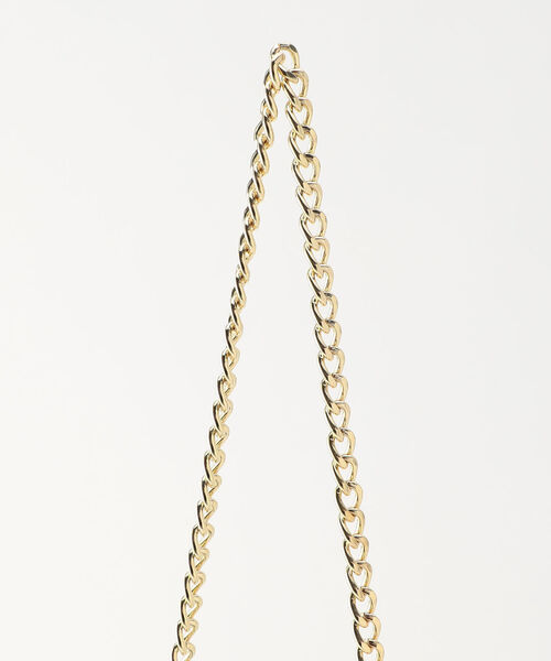 LORISTELLA(ロリステッラ)の「【LORISTELLA/ロリステッラ】チェーンショルダーミニトートバッグ(トートバッグ・レディース・ブラック/キャメル/ライトパープル/オフホワイト/グリーン・FREE)」の20枚目の写真