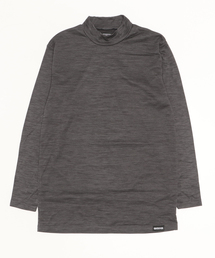 【OUTDOOR PRODUCTS/アウトドアプロダクツ】BREEZETEX　防風　ハイネックロンT　輻射熱効果　衣服内温度＋３℃