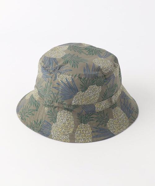 reyn spooner(レインスプーナー)の「【別注】<reyn spooner×green label relaxing>バケットハット(ハット・メンズ・ブラック/ベージュ/ネイビー・FREE)」の4枚目の写真