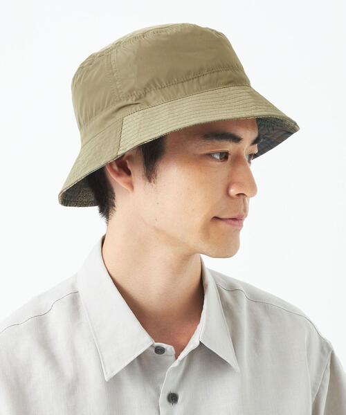 reyn spooner(レインスプーナー)の「【別注】<reyn spooner×green label relaxing>バケットハット(ハット・メンズ・ブラック/ベージュ/ネイビー・FREE)」の17枚目の写真