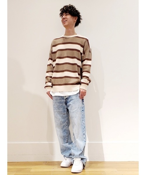 GAP（ギャップ）の「ウォッシュウェル '90S ルーズデニム（デニムパンツ・メンズ・ライトインディゴブルー・29W 30L/30W 30L/31W 30L/32W 30L/33W 32L/28W 30L/34W 32L/32W 32L/36W 32L/31W 32L）」の8枚目の写真