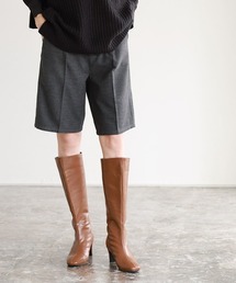 Pierrot | ジップレススクエアトゥロングブーツ(ブーツ)