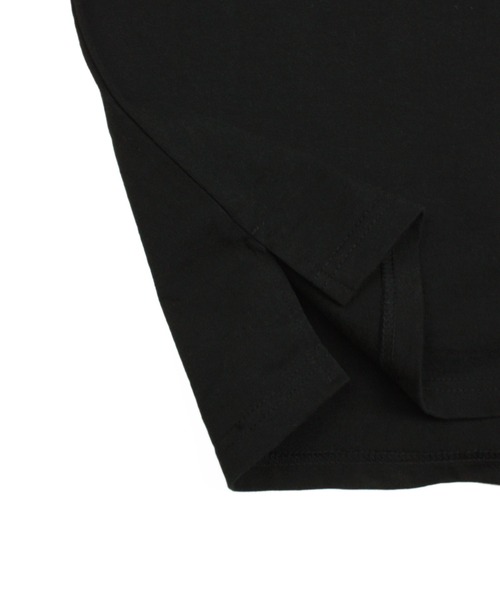 Universal Style Wear（ユニバーサルスタイルウェア）の「Universal Style Wear 尾州 ビシュウ ロンTee (MADE IN JAPAN)（Tシャツ/カットソー・メンズ・ブラック/オフホワイト/杢グレー・MEDIUM/LARGE/X-LARGE）」の11枚目の写真