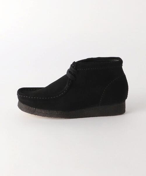 Clarks（クラークス）の「＜Clarks＞スエード ワラビーブーツ（モカシン/デッキシューズ・レディース・ブラック・4/6/5）」の9枚目の写真