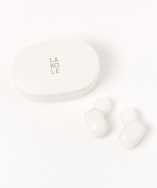 LAKOLE(ラコレ)の「カナル型ワイヤレスイヤホン / 347357(ヘッドフォン/イヤホン・レディース・グレー/グリーン/アイボリー/ブラック・FREE)」の4枚目の写真