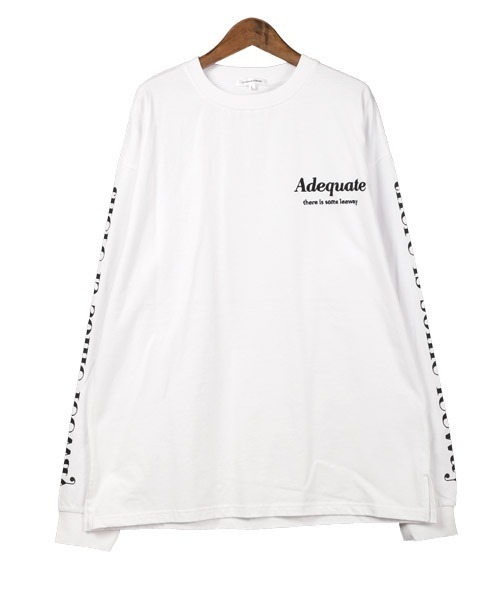 LUXSTYLE(ラグスタイル)の「袖ロゴプリントロンT(Tシャツ/カットソー・メンズ・ホワイト/ブラック/ブルー/グリーン・L/M)」の11枚目の写真
