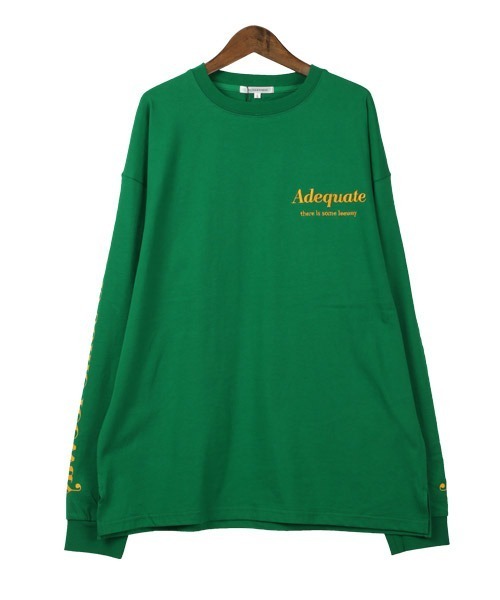 LUXSTYLE(ラグスタイル)の「袖ロゴプリントロンT(Tシャツ/カットソー・メンズ・ホワイト/ブラック/ブルー/グリーン・L/M)」の12枚目の写真