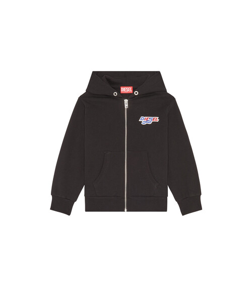 DIESEL＊躍動感＆コントラストロゴ☆スウェットパーカー DIESEL＊躍動感＆コントラストロゴ☆スウェットパーカー