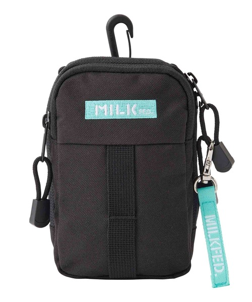 MILKFED.(ミルクフェド)の「ACTIVE MOLLE UTILITY POUCH(ショルダーバッグ・レディース・ライトパープル/ライトグリーン/ブラック/ライトピンク・ONE SIZE)」の5枚目の写真