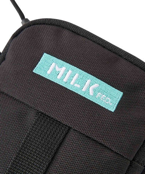 MILKFED.(ミルクフェド)の「ACTIVE MOLLE UTILITY POUCH(ショルダーバッグ・レディース・ライトパープル/ライトグリーン/ブラック/ライトピンク・ONE SIZE)」の9枚目の写真