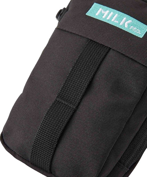 MILKFED.(ミルクフェド)の「ACTIVE MOLLE UTILITY POUCH(ショルダーバッグ・レディース・ライトパープル/ライトグリーン/ブラック/ライトピンク・ONE SIZE)」の10枚目の写真