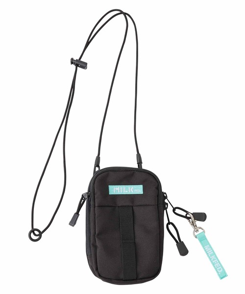 MILKFED.(ミルクフェド)の「ACTIVE MOLLE UTILITY POUCH(ショルダーバッグ・レディース・ライトパープル/ライトグリーン/ブラック/ライトピンク・ONE SIZE)」の17枚目の写真