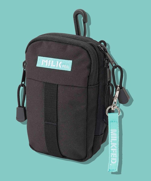 MILKFED.(ミルクフェド)の「ACTIVE MOLLE UTILITY POUCH(ショルダーバッグ・レディース・ライトパープル/ライトグリーン/ブラック/ライトピンク・ONE SIZE)」の22枚目の写真