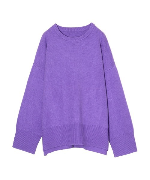 [神山まりあさん着用]ミラノリブスウェットニットプルオーバー