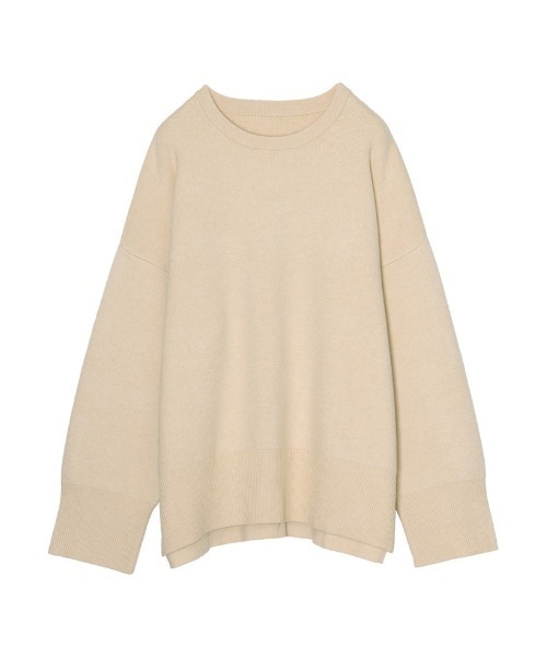 [神山まりあさん着用]ミラノリブスウェットニットプルオーバー