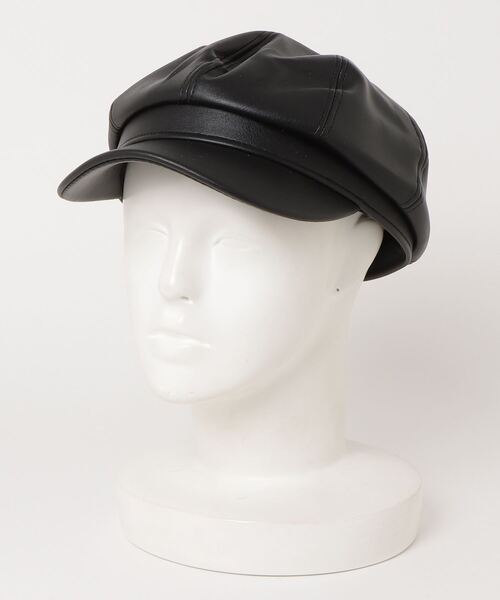 WC（ダブル シー）の「PUキャスケット（キャスケット・レディース・ブラック・FREE）」の8枚目の写真