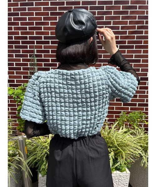 WC（ダブル シー）の「PUキャスケット（キャスケット・レディース・ブラック・FREE）」の6枚目の写真