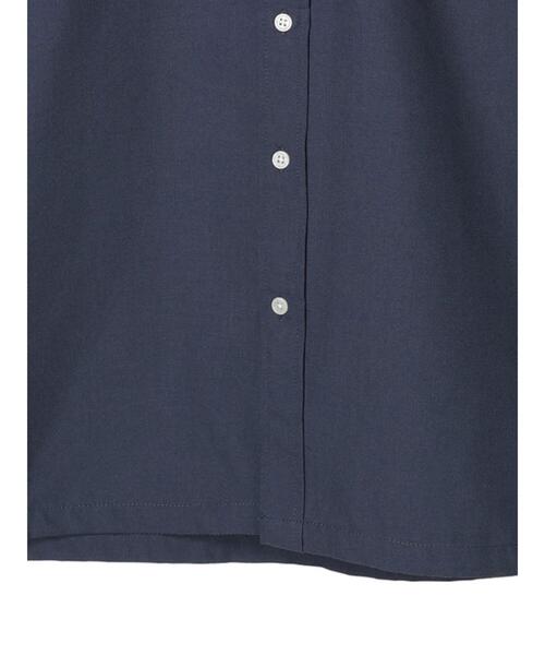 CRAFT STANDARD BOUTIQUE(クラフトスタンダードブティック)の「T/Rレギュラーカラーシャツ *(シャツ/ブラウス・メンズ・アイボリー/ブルーグレー/ダークグリーン/チャコールグレー・M/L/LL)」の17枚目の写真