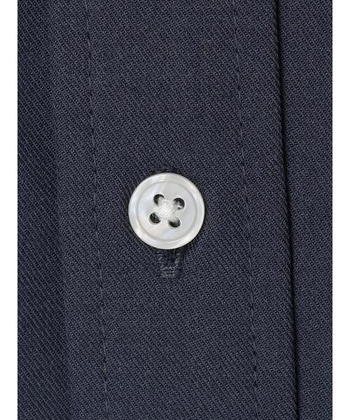 CRAFT STANDARD BOUTIQUE(クラフトスタンダードブティック)の「T/Rレギュラーカラーシャツ *(シャツ/ブラウス・メンズ・アイボリー/ブルーグレー/ダークグリーン/チャコールグレー・M/L/LL)」の15枚目の写真