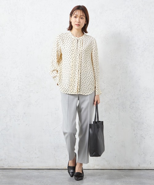 A/C DESIGN BY ALPHA CUBIC（エーシーデザインバイアルファキュービック）の「【EC別注】スクエアトートバッグ（トートバッグ・レディース・カーキ/ブラック/ピンク/ライトグレー・フリー）」の15枚目の写真