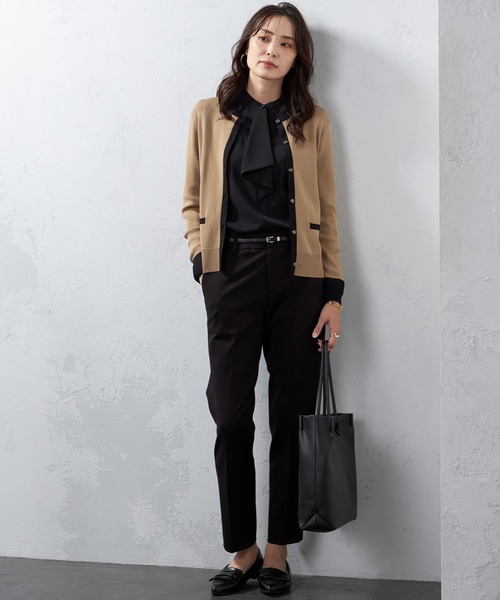 A/C DESIGN BY ALPHA CUBIC（エーシーデザインバイアルファキュービック）の「【EC別注】スクエアトートバッグ（トートバッグ・レディース・カーキ/ブラック/ピンク/ライトグレー・フリー）」の13枚目の写真