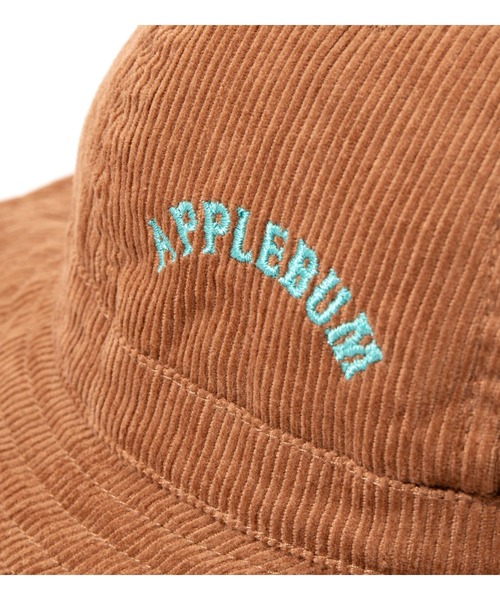 APPLEBUM（アップルバム）の「Arch Logo Corduroy Hat（ハット・メンズ・モカ/ライトグレー/ブラック・FREE）」の5枚目の写真