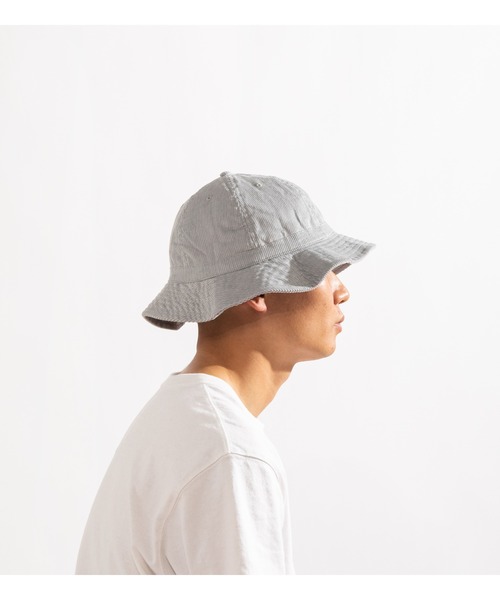 APPLEBUM（アップルバム）の「Arch Logo Corduroy Hat（ハット・メンズ・モカ/ライトグレー/ブラック・FREE）」の9枚目の写真