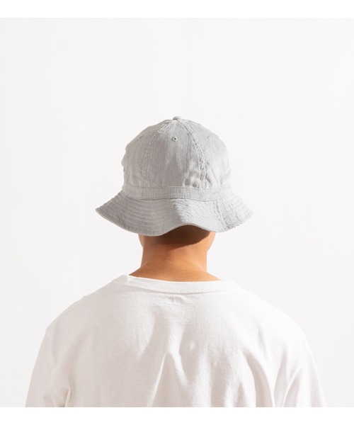 APPLEBUM（アップルバム）の「Arch Logo Corduroy Hat（ハット・メンズ・モカ/ライトグレー/ブラック・FREE）」の10枚目の写真