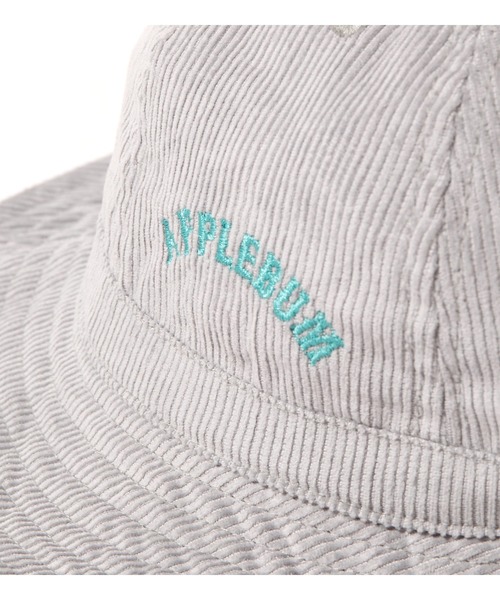 APPLEBUM（アップルバム）の「Arch Logo Corduroy Hat（ハット・メンズ・モカ/ライトグレー/ブラック・FREE）」の14枚目の写真