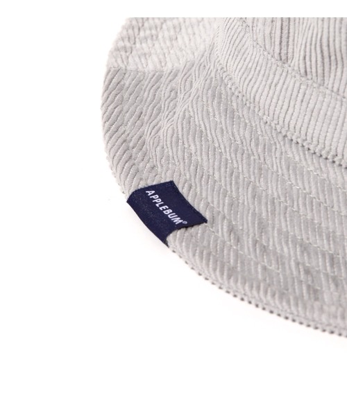 APPLEBUM（アップルバム）の「Arch Logo Corduroy Hat（ハット・メンズ・モカ/ライトグレー/ブラック・FREE）」の15枚目の写真