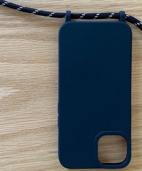 TeddyShop（テディショップ）の「【iPhone14/13用】ハイブリッドグラデーションネックストラップ付ケース（スマホケース/カバー・メンズ・イエロー×グリーン/パープル/ブラック×ブルー/ネイビー/ピンク・ONE SIZE）」の16枚目の写真