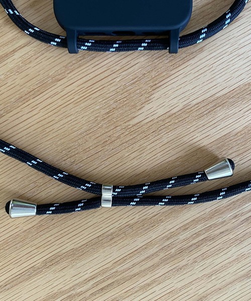 TeddyShop（テディショップ）の「【iPhone14/13用】ハイブリッドグラデーションネックストラップ付ケース（スマホケース/カバー・メンズ・イエロー×グリーン/パープル/ブラック×ブルー/ネイビー/ピンク・ONE SIZE）」の20枚目の写真