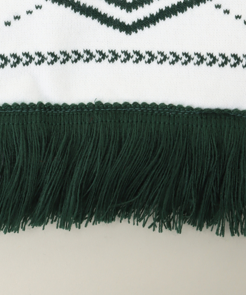 PULP/417EDIFICE(パルプフォーワンセブンエディフィス)の「【RASSVET / ラスベート】SPORT SCARF(マフラー・メンズ・ブラウン/グリーン・FREE)」の4枚目の写真