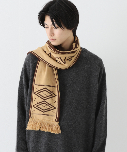 PULP/417EDIFICE(パルプフォーワンセブンエディフィス)の「【RASSVET / ラスベート】SPORT SCARF(マフラー・メンズ・ブラウン/グリーン・FREE)」の14枚目の写真