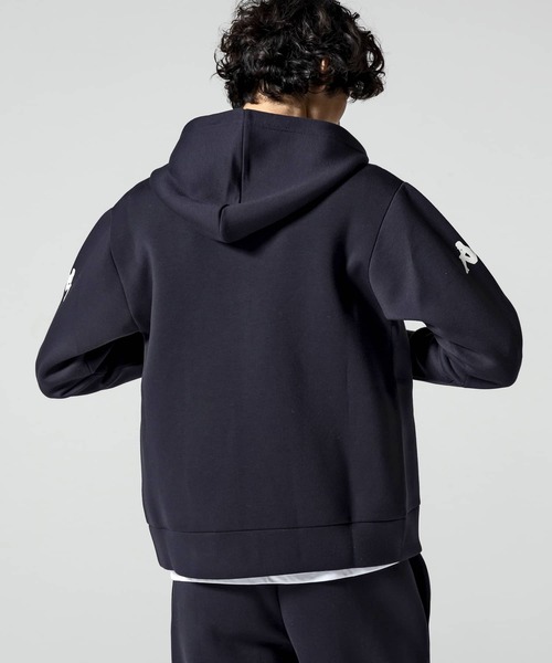 Kappa（カッパ）の「Kappa(カッパ)オミニロゴダンボールニットジップパーカー（パーカー・メンズ・ネイビー/ライトグレー/ホワイト/ブラック・L/XL/M/XXL）」の19枚目の写真